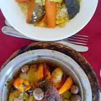 Moroccan Tagine and Couscous! Healthy and tasty!